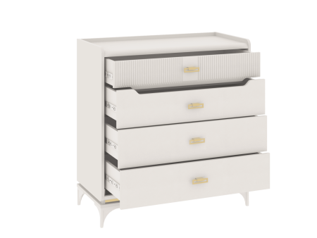 Комод малый, Сиде (934*447*990) Белый, 12903