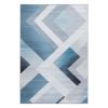 Ковер Этель "Углы"  100*150 см, 700г/м2 (100*150) Серый,Синий, 4982199