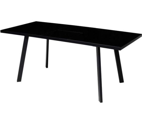 ФИН 140 черный стекло