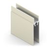 Рамка нижняя, Слон. кость мат., AS0006.VP540.IVMPP.RA