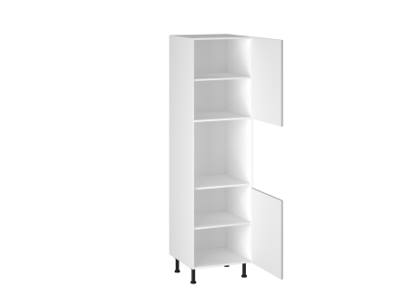 Шкаф-пенал ПГ-60, Виста (600*586*2216) Экокожа Бежевый, 26470