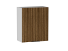 Шкаф  ШГ-60, Ватель (600*316*720) Дуб рейка шоколад, 23345