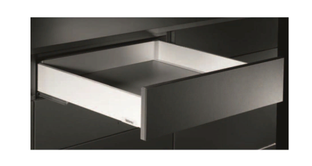 Выдвижной ящик с тонкой стенкой Titus Tekform slimline DW70 450 мм, цвет белый. Арт: 655-8E45-150-00, 655-8E45-150-00