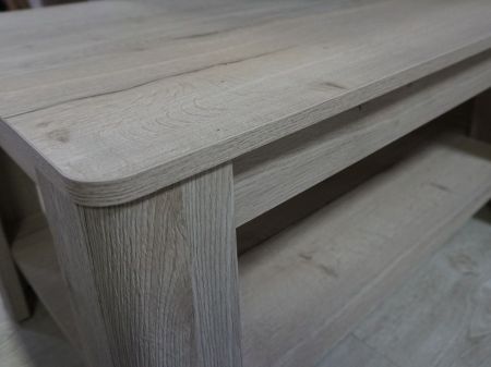 Стол журнальный, Кёльн-2 (900*550*450) Дуб галифакс белый, 60402