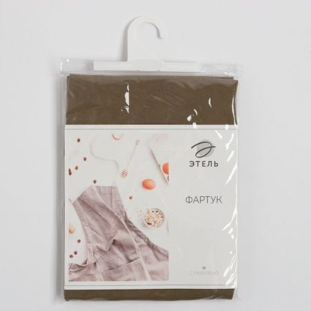 Фартук Этель Kitchen  (70*60) Зеленый, 7866040