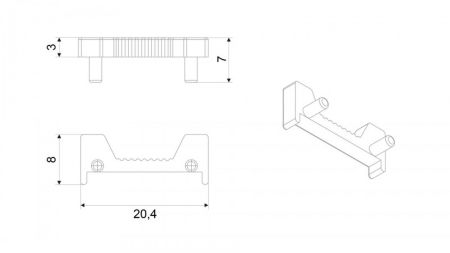 Заглушки, RZ105.01SC