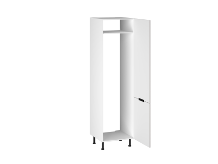 Шкаф-пенал ПХ-60, Виста (600*586*2216) Экокожа Бежевый, 26474