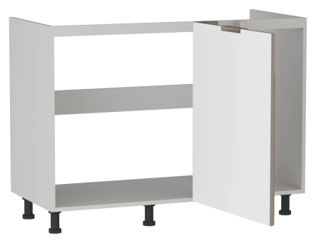 Стол под мойку угловой СМУ-120, Берта (1100*554*820) Мокко, 25120