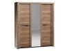 Шкаф-купе 3-х дверный 2300, Гарда (1940*620*2300) Дуб галифакс Табак, 10214