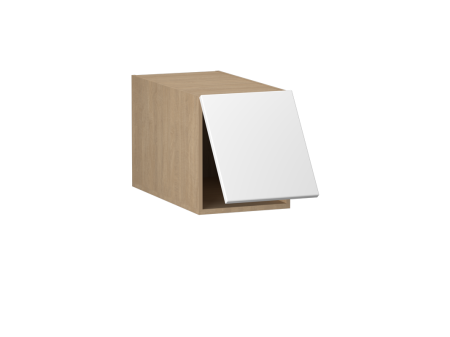 Шкаф АГ-30, Женева (300*586*360) Дуб Палермо/Белый матовый, 22426