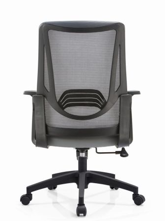 Кресло офисное,вращающееся LJ-2201В GREY  (610*500*1070), LJ-2201В GREY ИМП