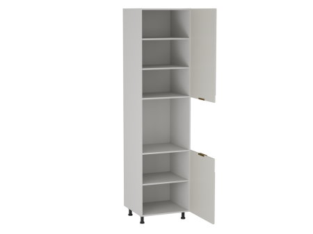 Шкаф-пенал 960 ПГ-60, Берта (600*571*2406) Светлый Мокко, 22934