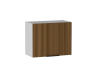 Шкаф под вытяжку ШВ-60 (480), Ватель (600*316*480) Дуб рейка шоколад, 23339