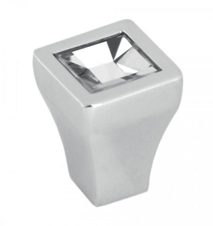 Мебельная ручка CRYSTAL, RC425CP/CrT.4