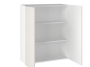 Шкаф 960 ШГ-80, Виста (800*316*960) Экокожа Белый, 26259