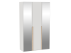 Шкаф 3-дверный с комбинированными дверями 2, Аврора (1362*522*2304) Дуб Мария/Кашемир