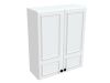 Шкаф ШГ-80, Бьянка (800*320*960) Белый, 21130