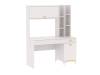 Стол письменный с надстройкой, Сиде Белый