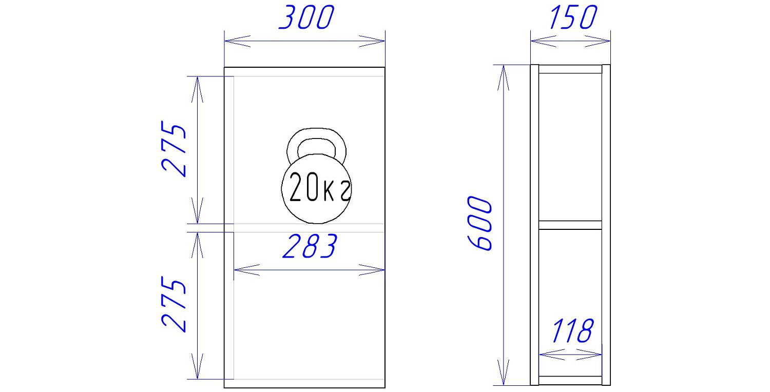 Шкаф ШО-15к, Женева (150*300*600) Дуб Палермо, 21944