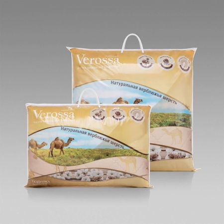 Подушка  50*70 см Верблюжья шерсть стеганая, Verossa Бежевый, 170921