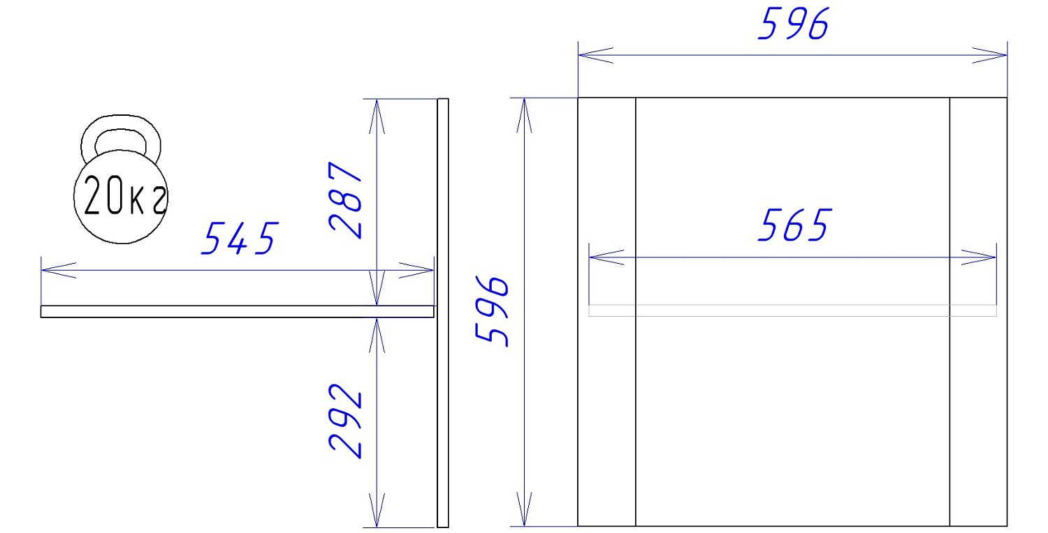  Доп.ПГ-60, Сити (596*596) Дуб Галифакс натуральный, 20830