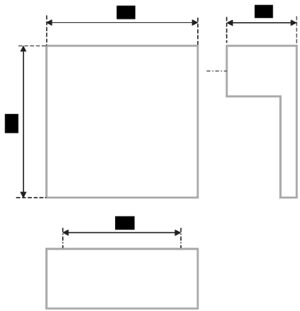 Мебельная ручка, RS078CP.5/32