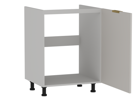 Стол под мойку СМ-60, Монза (600*520*820) Экокожа Бежевый, 23109