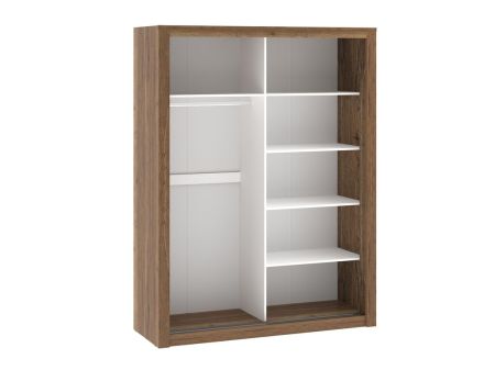 Шкаф-купе 2х дверный STM, Гарда (1760*626*2300) Дуб галифакс Табак, 10229