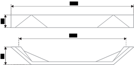 Мебельная ручка Хром, RS268CP.4/192