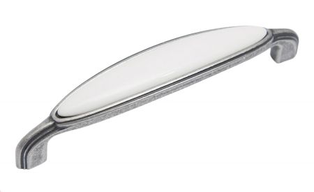 Мебельная ручка, RS124BAZ.4/128/W