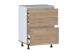 Стол с ящиками СЯ-60 NEW, Сити (600*470*820) Дуб Галифакс натуральный, 20847