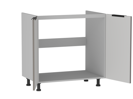 Стол под мойку СМ-80, Ватель (800*520*820) Экокожа Мокко, 23711