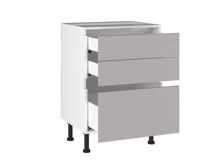 Стол с ящиками СЯ-60 Start Soft Boyard, Виста (600*523*870) Экокожа Бежевый, 26420