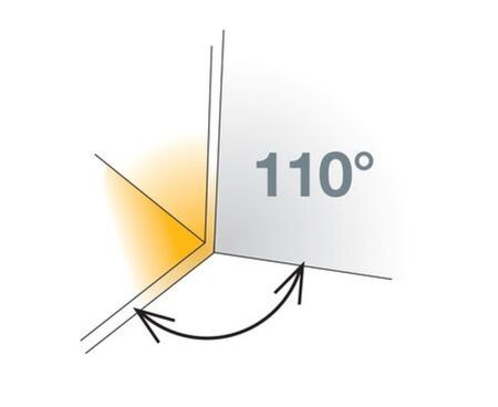 Петля мебельная B-Type для фальшпанели 110/48/18 мм арт.248-0G53-050-TL Titus, 248-0G53-050-TL