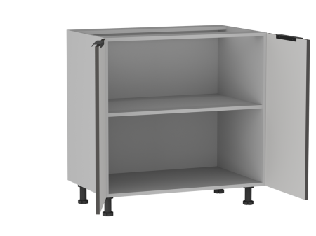 Стол С-80, Ватель (800*523*820) Экокожа Серый, 23307