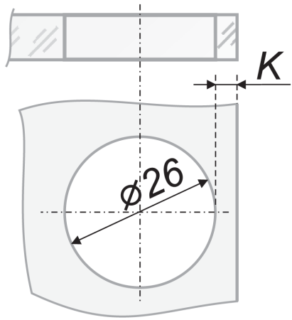 Мебельная петля, H502A/1410