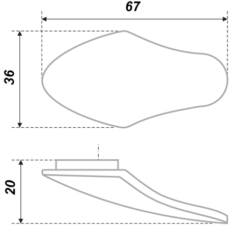 Мебельная ручка , RC401BAZ.4