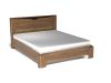 Кровать Люкс 1600 с подъемным механизмом, Гарда (1674*2141*1000) Дуб галифакс табак