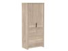 Шкаф для одежды 2-х дверный, Юта (921*519*2100) Дуб Мария, 31709