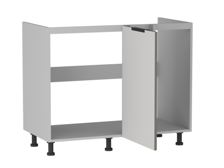 Стол под мойку угловой СМУ-110, Ватель (1000*554*820) Экокожа Мокко, 23714