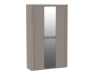 Шкаф 3-дверный, Сиде (1410*523*2304) Мокко, 12610