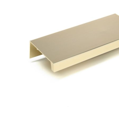 Ручка-профиль PN(26)03.00.096.124 золото матовое П3 (4*12,5*1,5) Золотой, PN(26)03.00.096.124