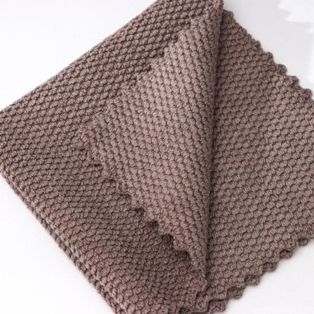 Салфетка микрофибра Raccoon «Орион»,  картонный конверт (30*30) Коричневый, 7609061