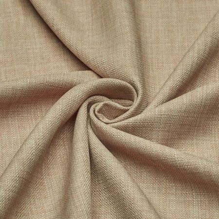 Комплект штор  "Бохо" (2х150х270 см),  рогожка/лён (150*270) Горчичный, 00-00006000