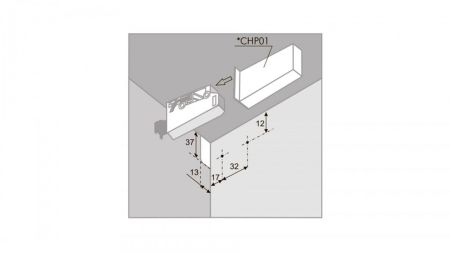 Навес для шкафа, CH01