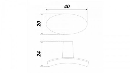 Мебельная ручка FRANCHESKA, RC501AP.1