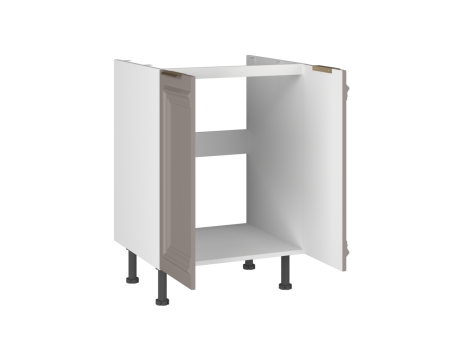 Стол СМ-60 2-дверный, Фьюжн (600*534*870) Мокко, 27130