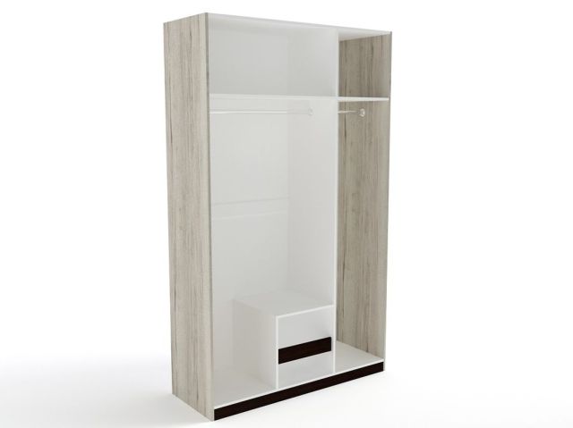 Шкаф 3-дверный корпус