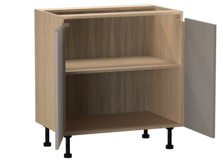 Стол  С-80, Женева (800*520*870) Дуб Палермо/Серый камень , 22014