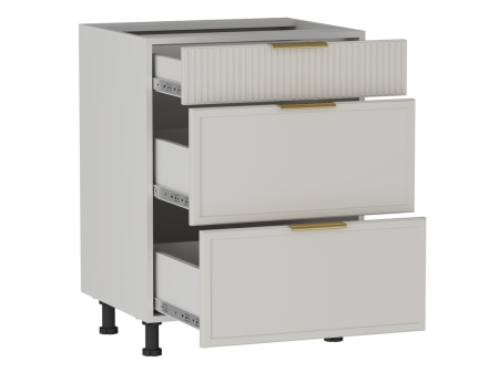 Стол с ящиками СЯ-60 (140/284), Берта (600*528*820) Светлый Мокко, 22927